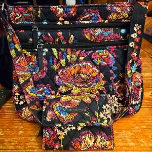 Vera Bradley Crossbody bag and Wallet